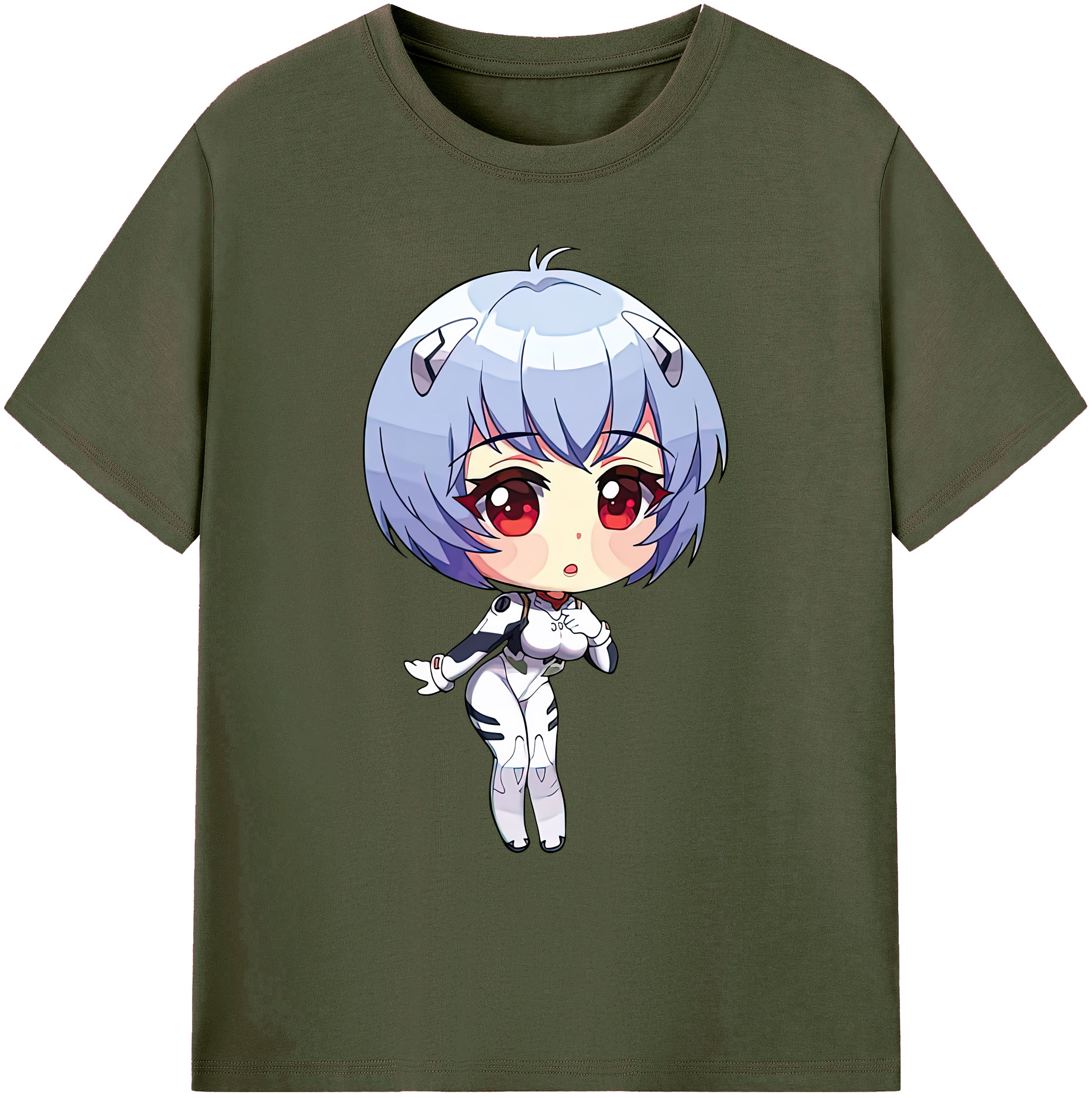 （画像用） EVA 新世紀エヴァンゲリオン 綿100％ メンズ半袖Tシャツ｜肌触りやわらか＆通気性